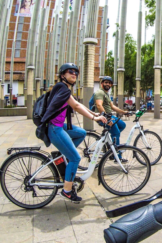 Medellin on Wheels university trek activity in Medellín